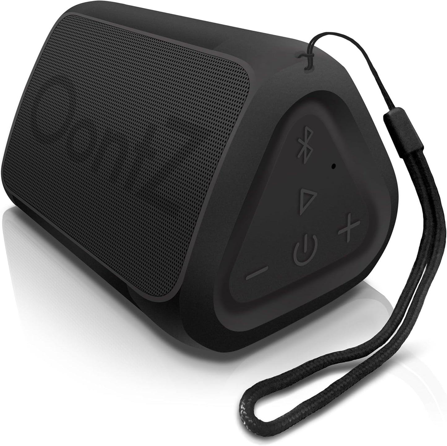 Oontz Angle Solo Portable Bluetooth Speaker 5.0-5W Sound, 10-Hr Battery, 100Ft Wireless Range, IPX5 Water-Resistant Speaker for Travel, Party, Outdoor or Home
