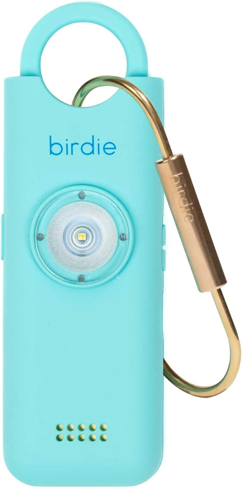 She’s Birdie – Aqua Personal Safety Alarm with Siren, Strobe Light & Keychain Designed by Women, for Women