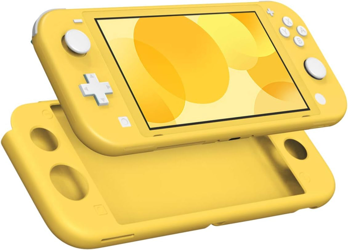 Protective Case for Switch Lite, Silicone Cover, Shock-Absorption Anti-Scratch Non-Slip Case