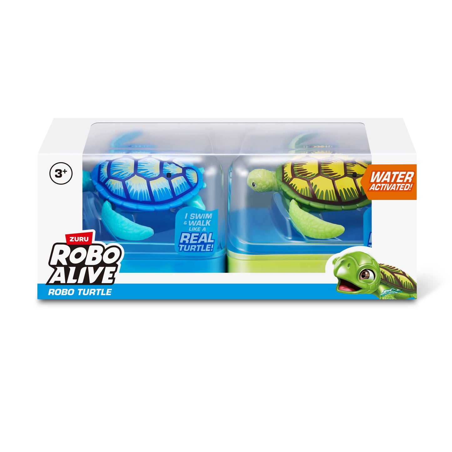 Turtle Tech Twins – Water-Activated Robot Toys (Set of 2)