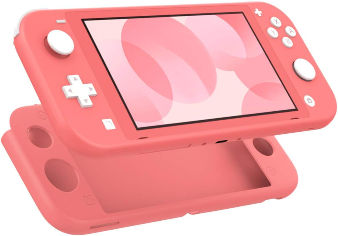 Protective Case for Switch Lite, Silicone Cover, Shock-Absorption Anti-Scratch Non-Slip Case