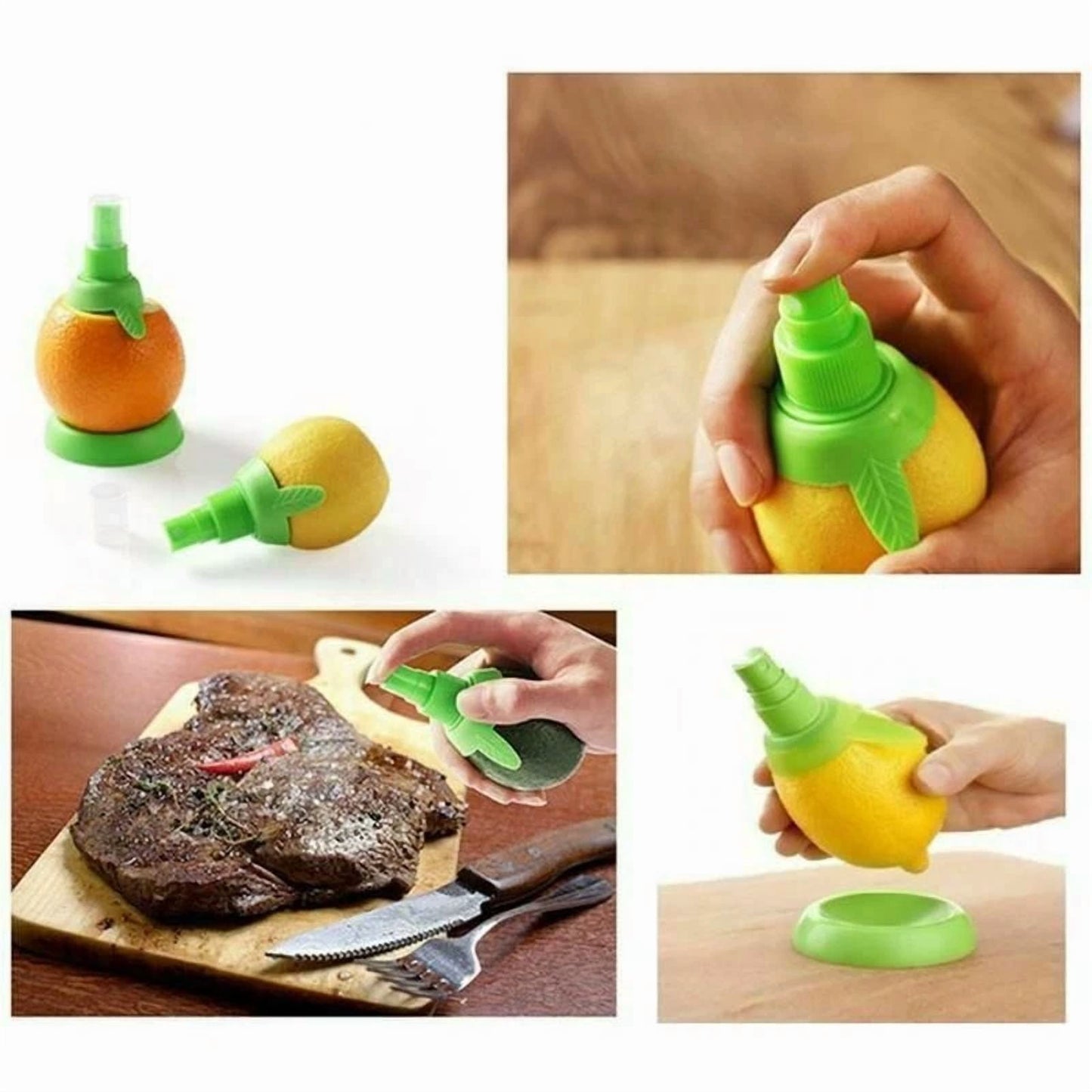Fruit Spray Duo – Lemon, Lime & Orange Juice Spritzers for Flavor on Demand