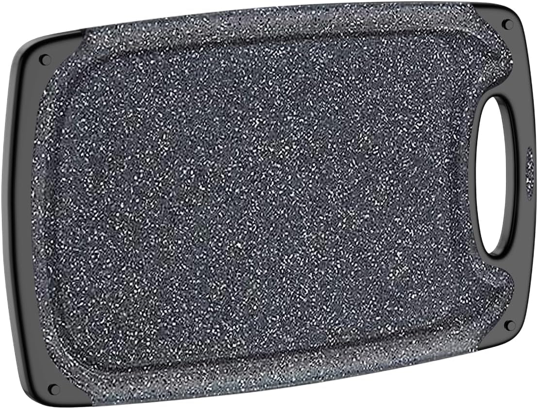 Cutting Board Set of 3 – BPA-Free, Dishwasher Safe with Juice Grooves & Handles