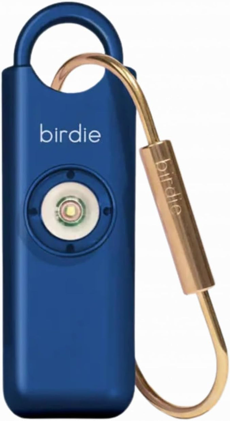 She’s Birdie – Aqua Personal Safety Alarm with Siren, Strobe Light & Keychain Designed by Women, for Women