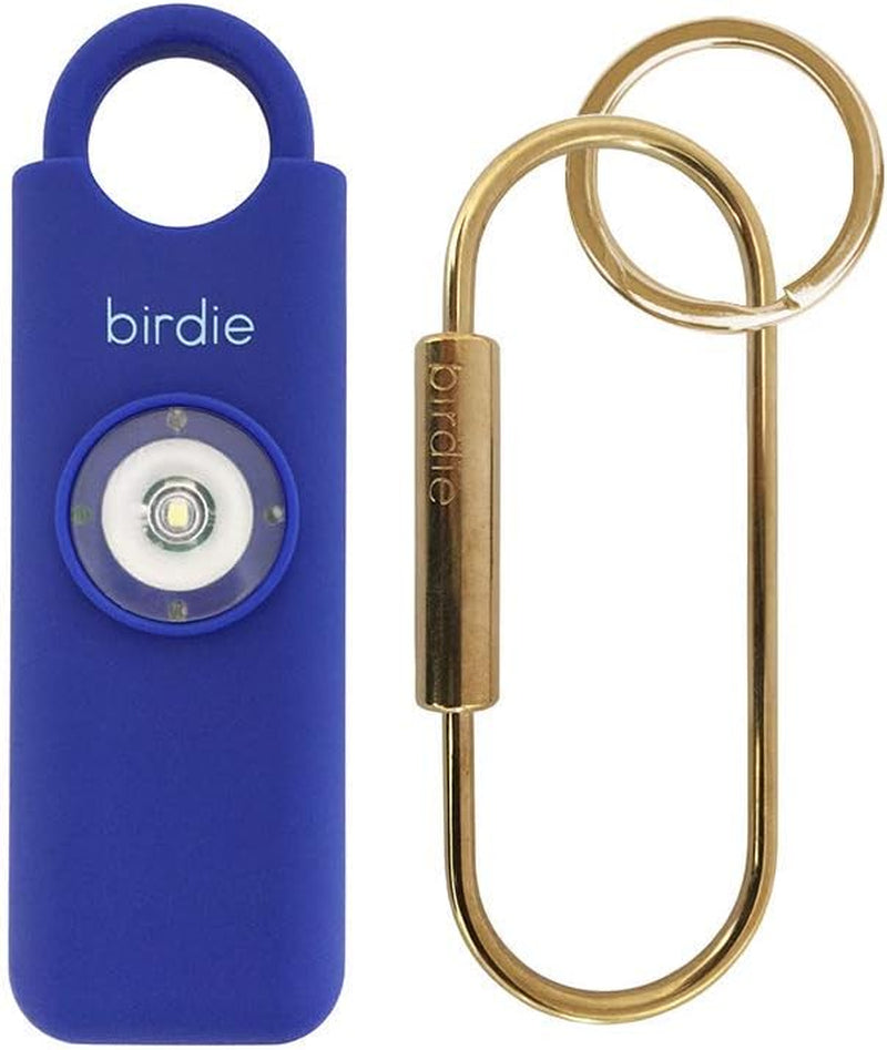 She’s Birdie – Aqua Personal Safety Alarm with Siren, Strobe Light & Keychain Designed by Women, for Women