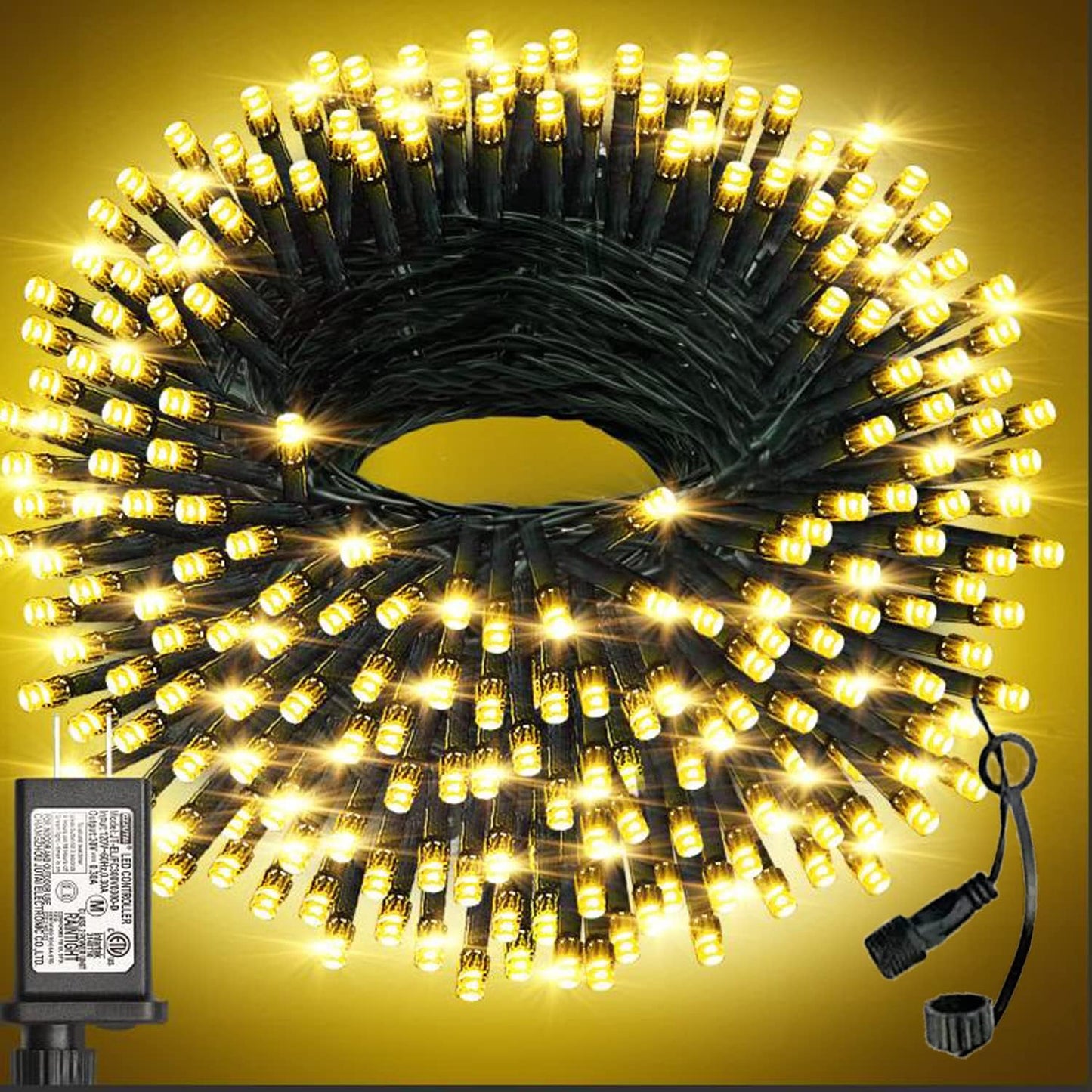 Haili 105Ft Color-Changing Lights – Outdoor LED String Lights with Remote for Patio, Garden, Celebrations & More