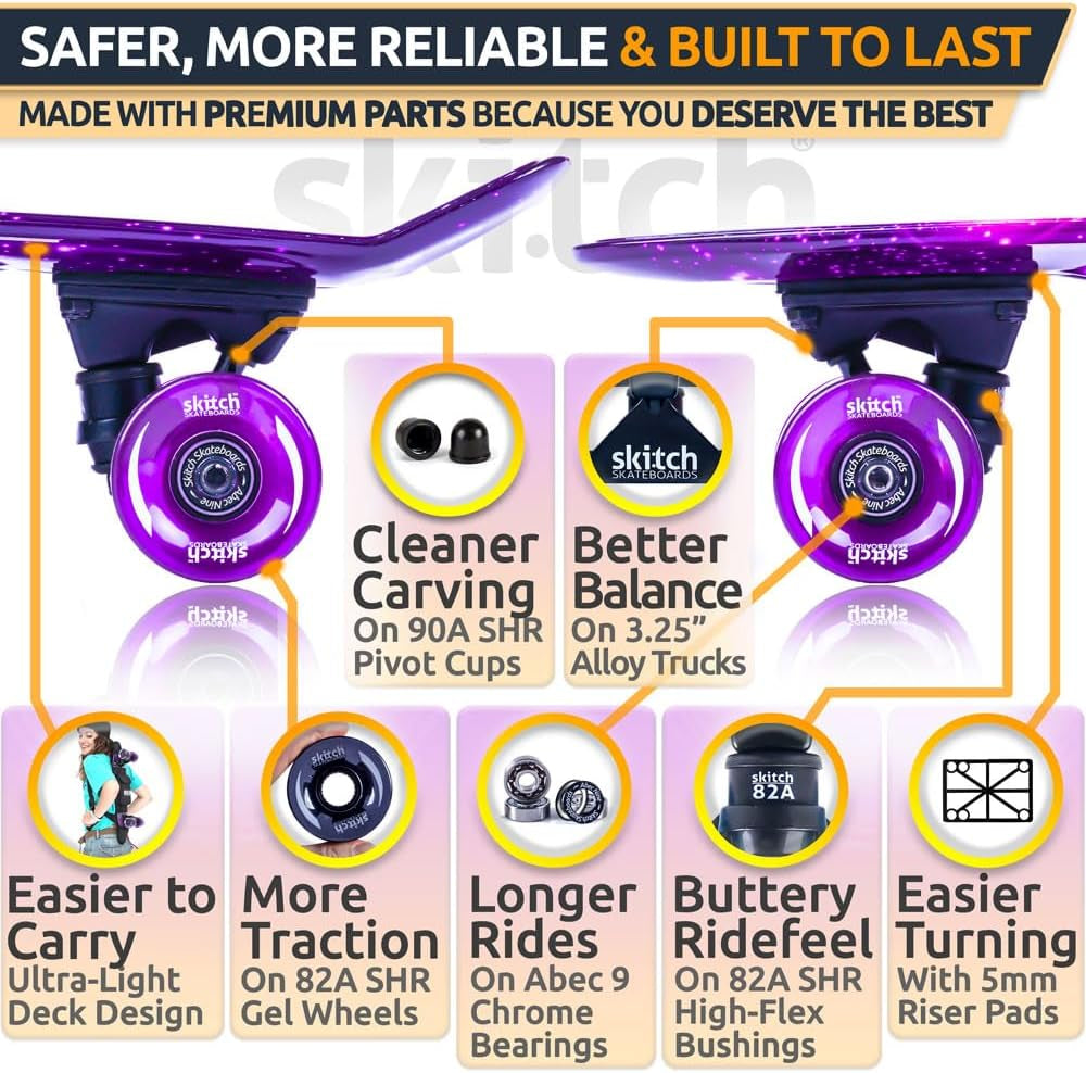 Complete Skateboard Starter Set for Every Age & Stage