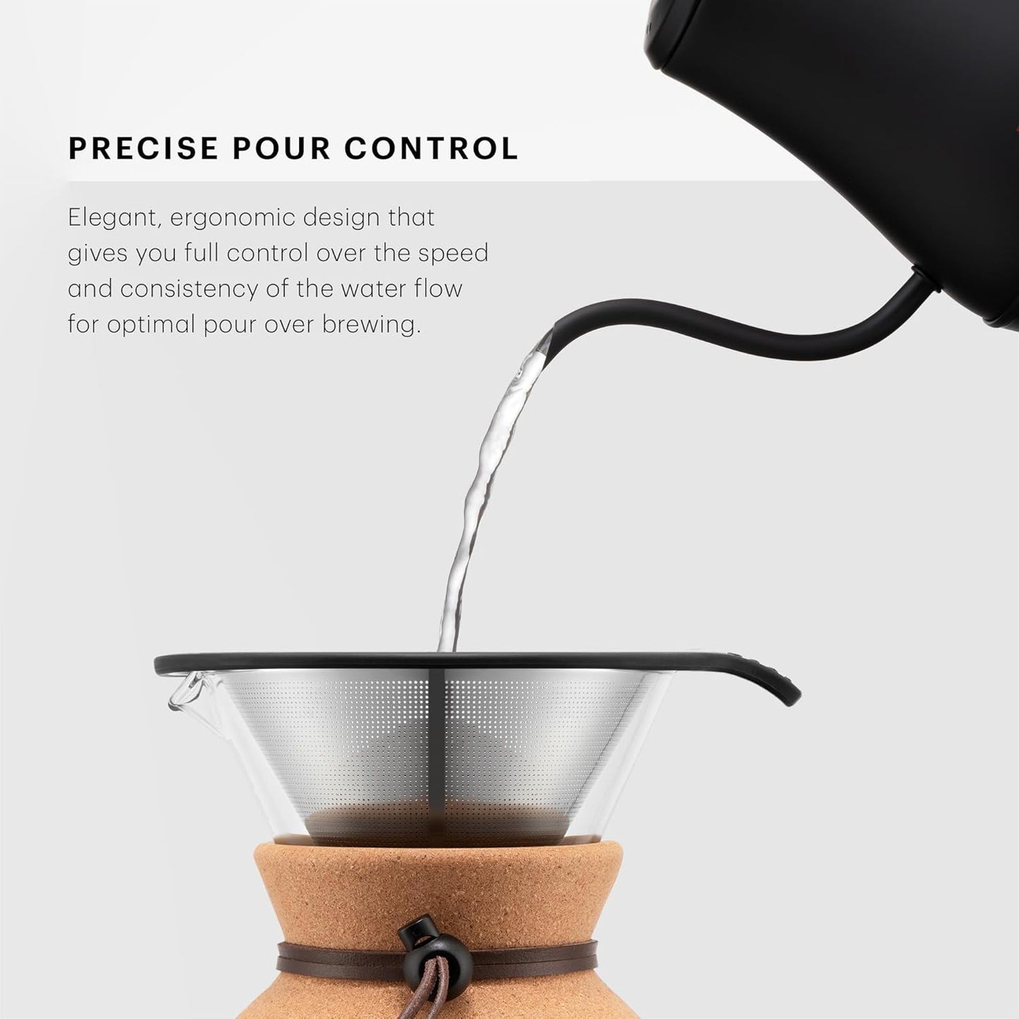 Bistro Gooseneck Electric Water Kettle