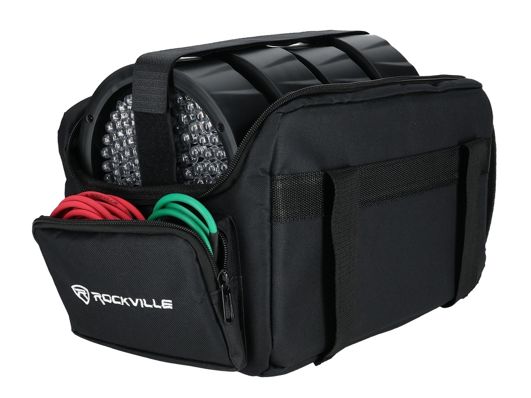 🌫️ R720L Fog & Smoke Machine – With Remote, Fluid, Multi-Color LEDs + Carry Bag