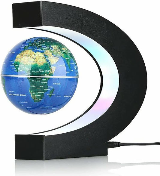 Levitating Globe with LED Light – Cool Tech Gift for All Ages