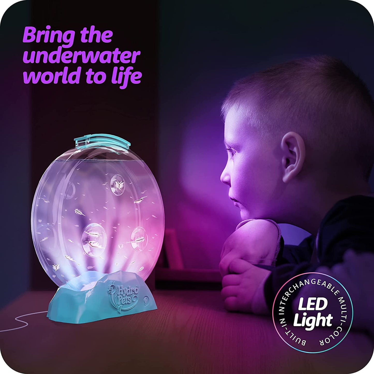 - Aquatic Wonders Light-Up Tank – Hatch Your Own Sea Pets  STEM Gift Kit for Kids 6–12