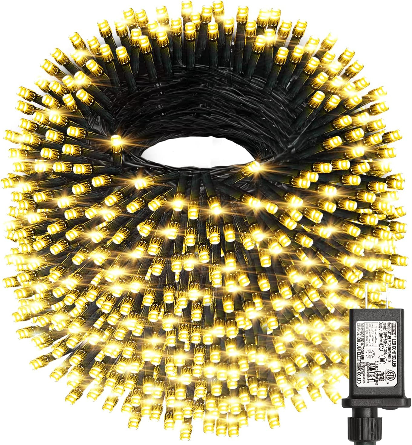 Haili 105Ft Color-Changing Lights – Outdoor LED String Lights with Remote for Patio, Garden, Celebrations & More