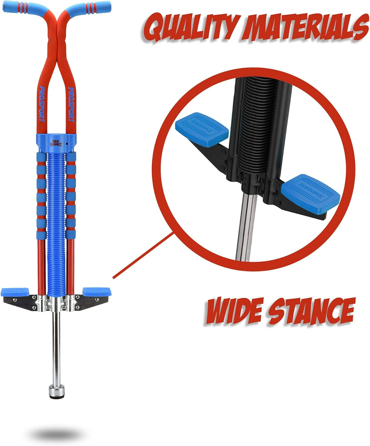 🦘 Pro Sport Pogo Stick for Kids Ages 9+ (80–160 lbs) – Durable, Easy-Grip Fun