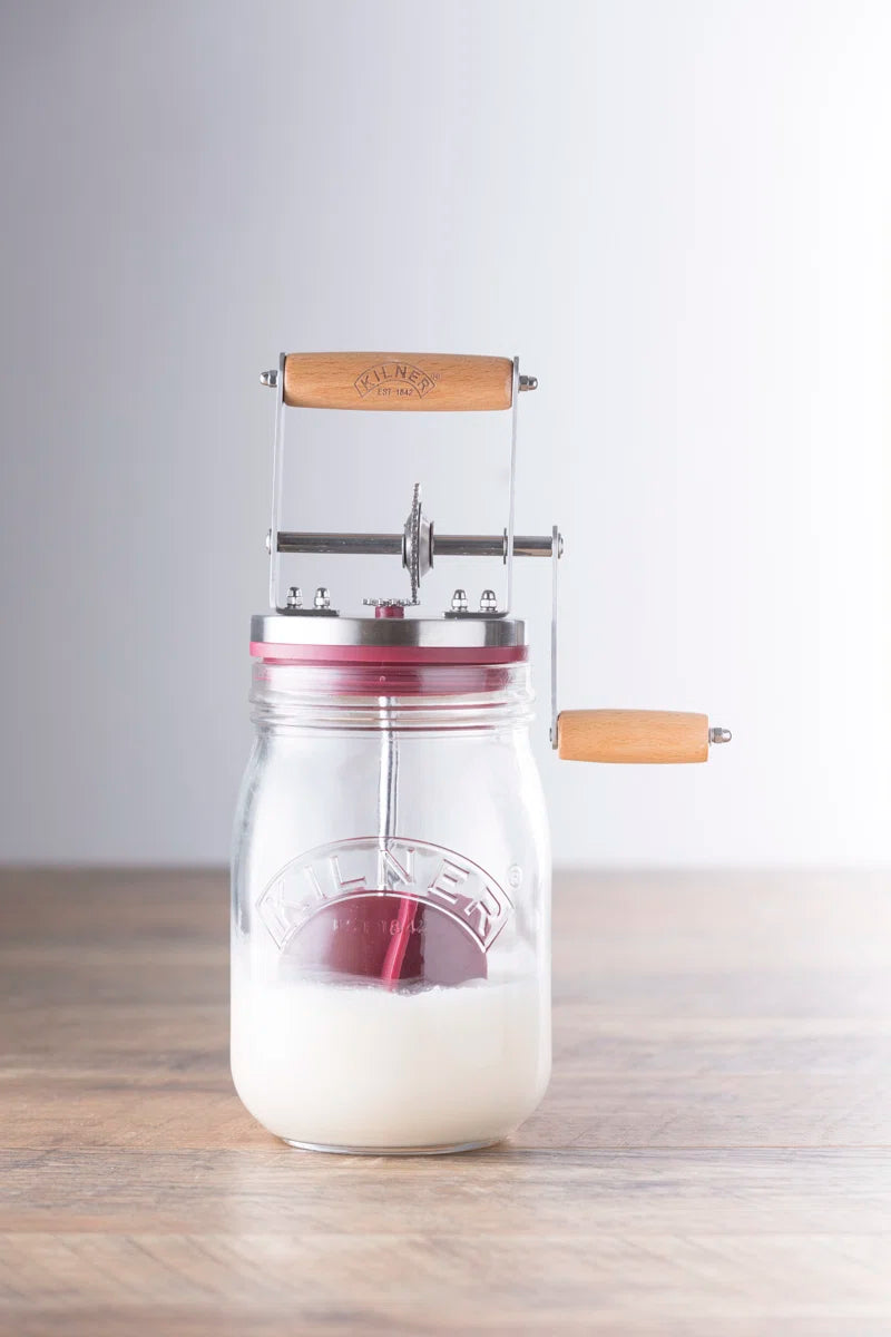 Create & Make Glass Butter Churn