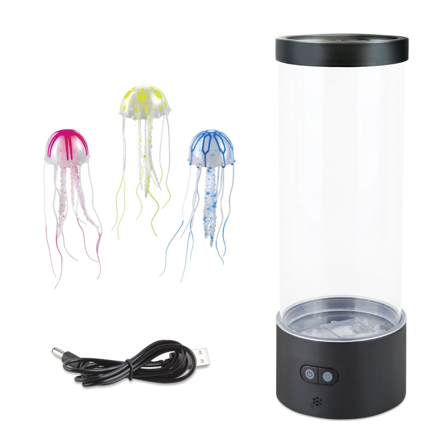 Glow & Flow: 12" Jellyfish Lamp with Color-Morphing Magic for Young Minds