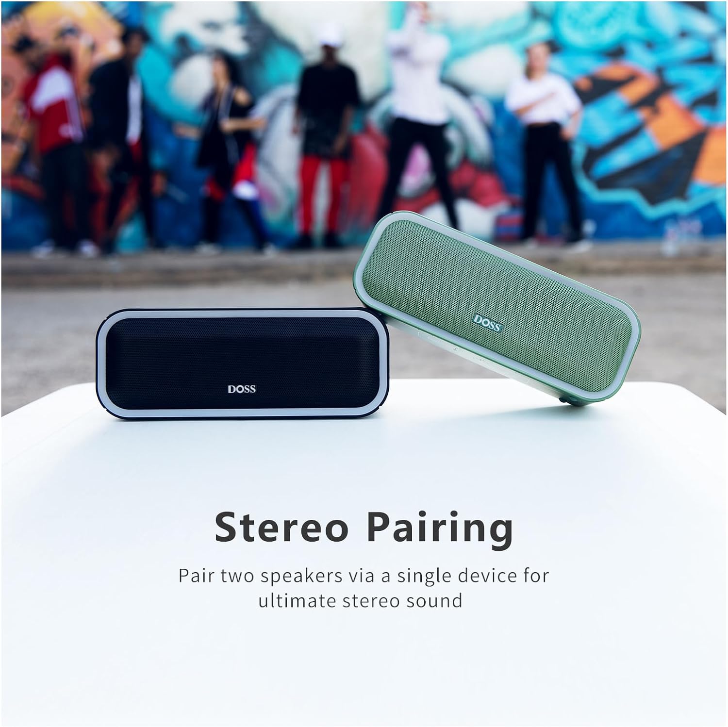 Soundbox Pro+ – Bluetooth Speaker with Booming Bass, Dancing Lights & 15-Hour Rhythm
