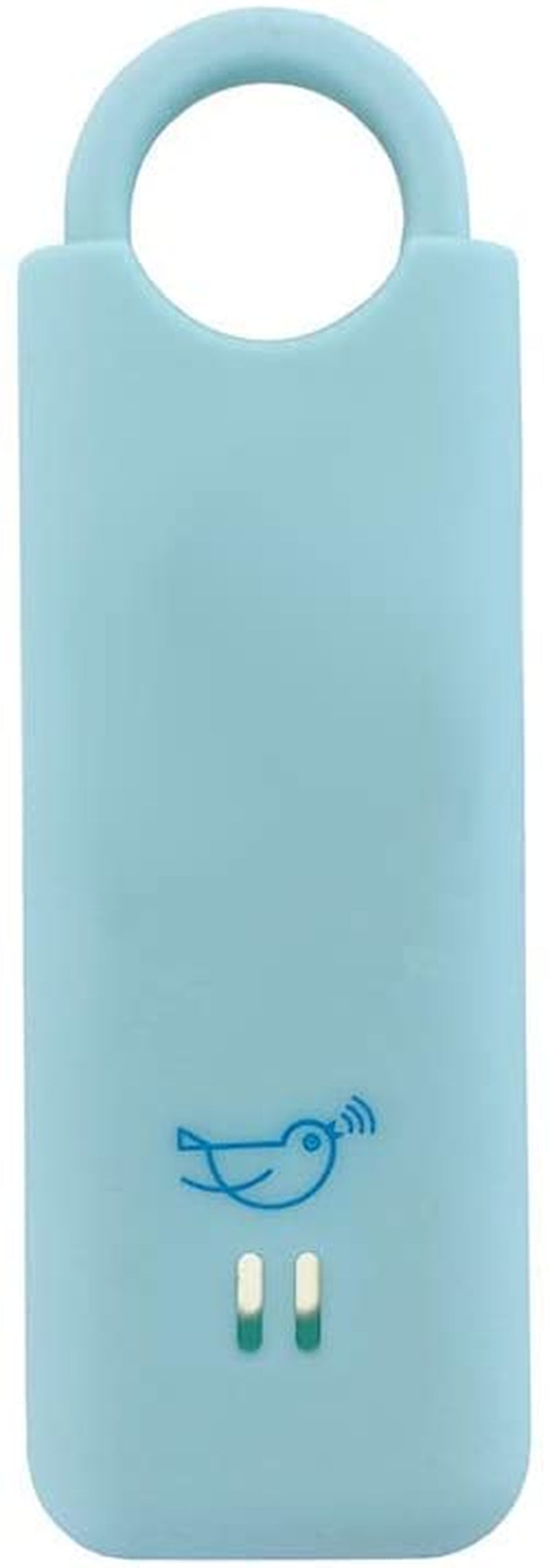 She’s Birdie – Aqua Personal Safety Alarm with Siren, Strobe Light & Keychain  Designed by Women, for Women