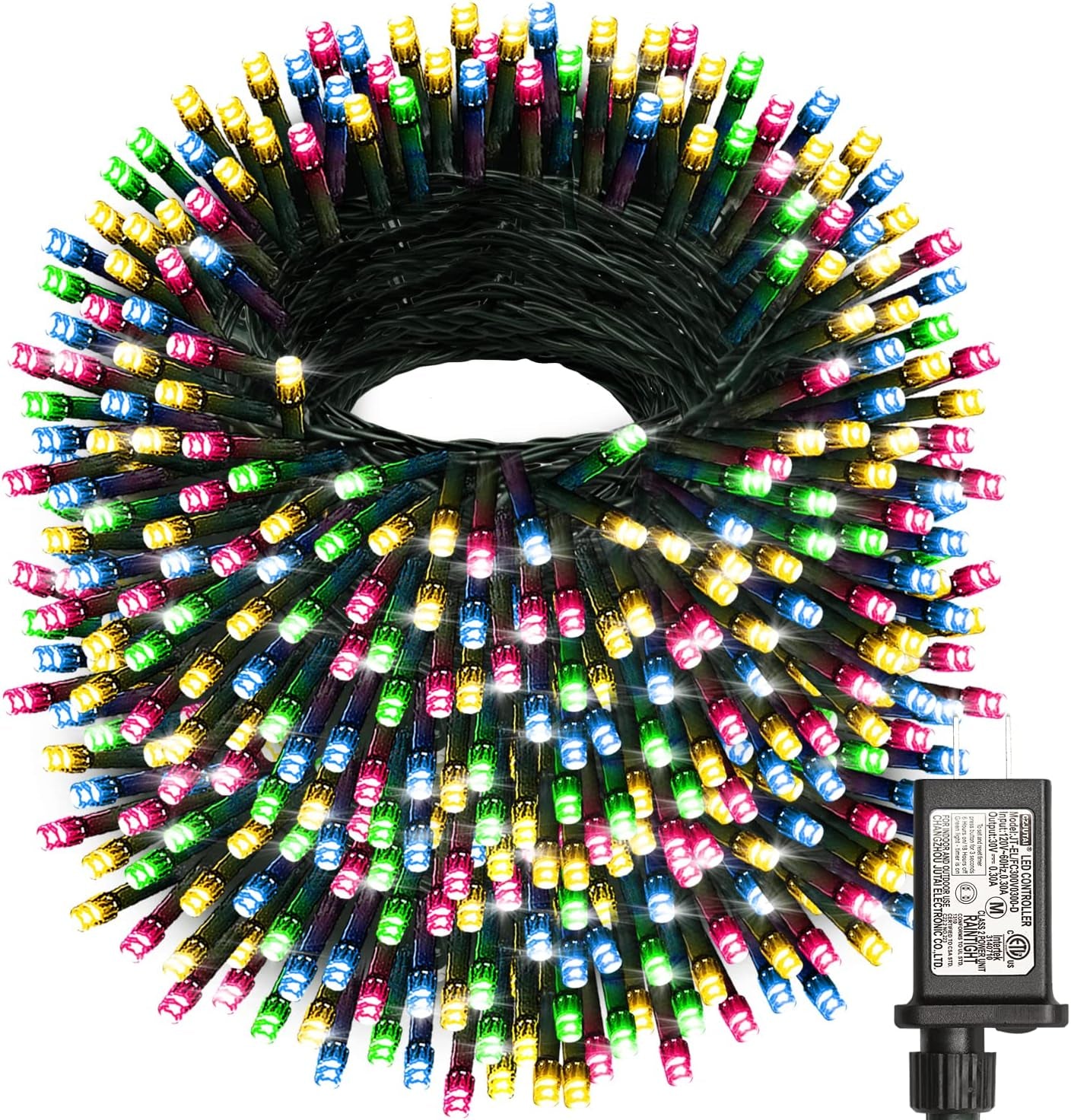 Haili 105Ft Color-Changing Lights – Outdoor LED String Lights with Remote for Patio, Garden, Celebrations & More