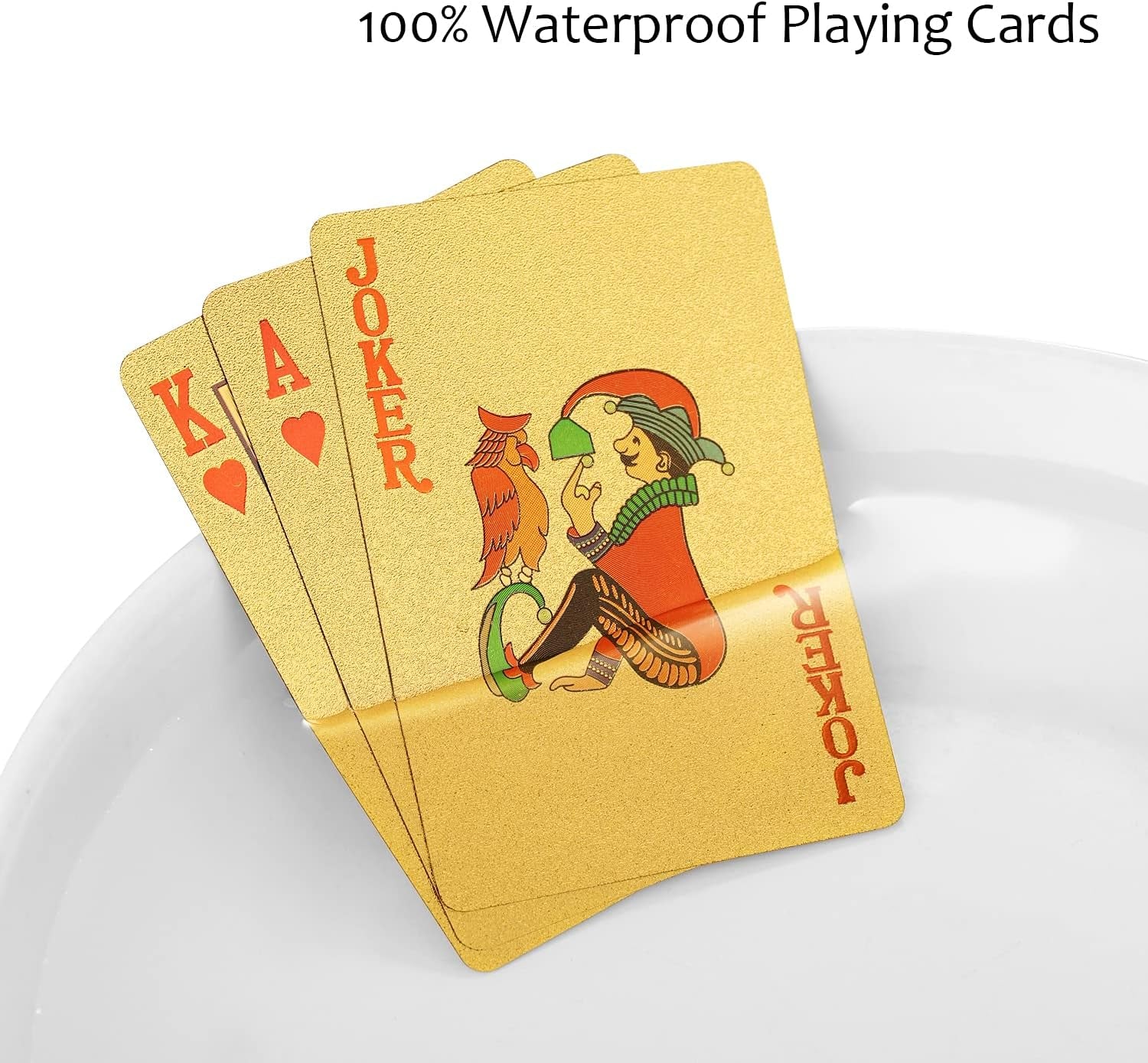 Waterproof Playing Cards - Poker Deck for Parties and Games