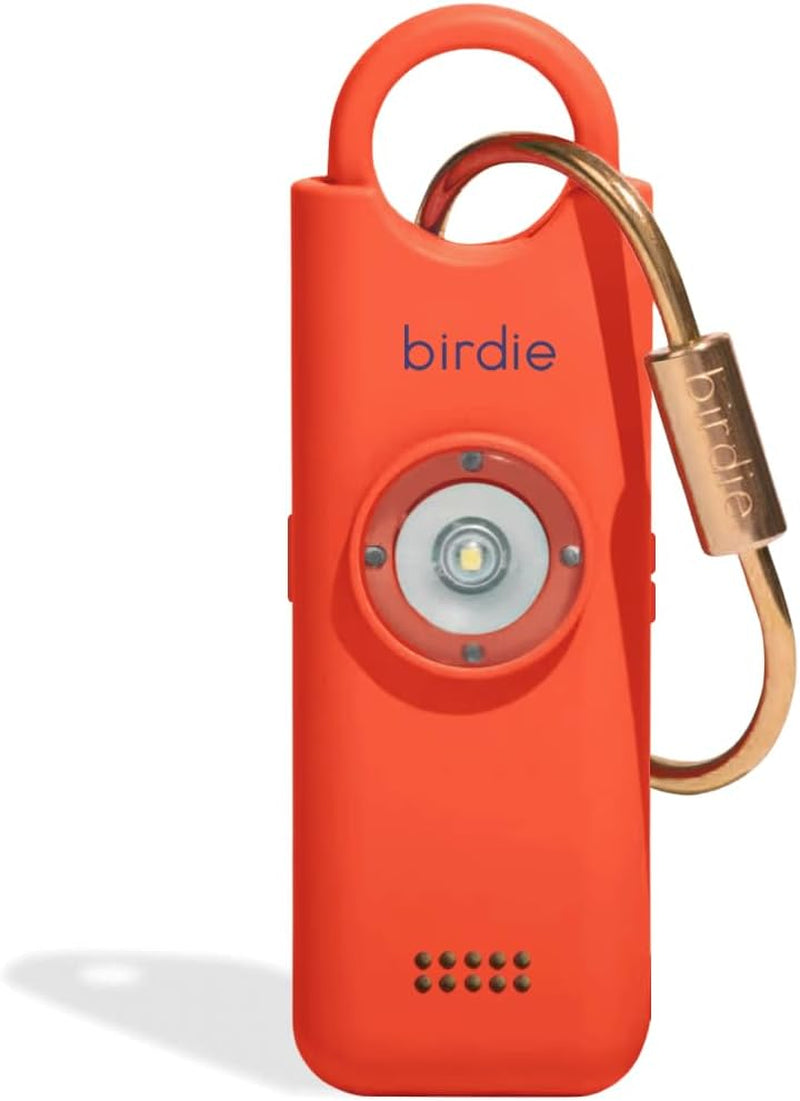 She’s Birdie – Aqua Personal Safety Alarm with Siren, Strobe Light & Keychain  Designed by Women, for Women
