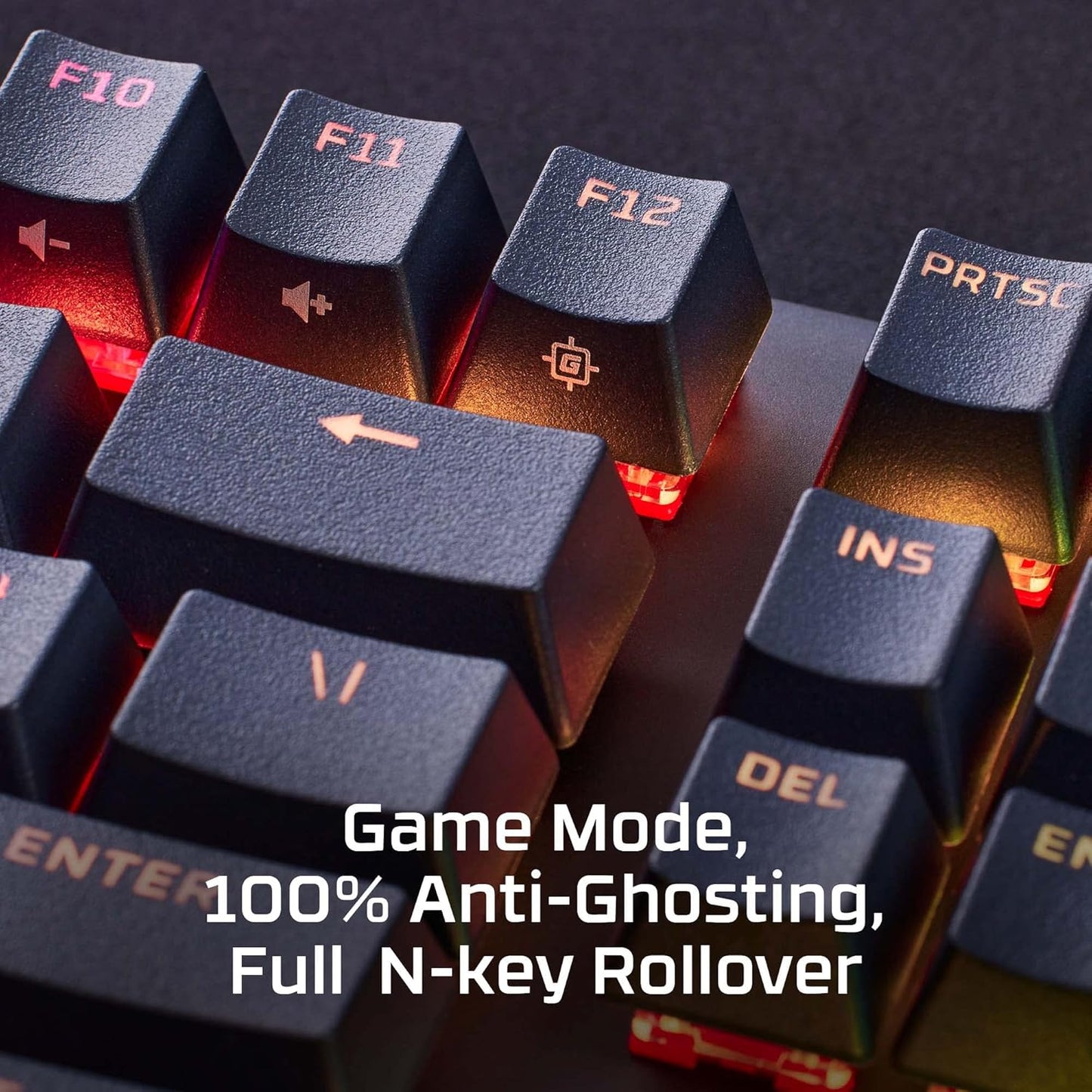 Alloy Origins PBT Gaming Keyboard – RGB Backlit, Clicky Mechanical Switches, Compact Build, Aluminum Body, Customizable with NGENUITY