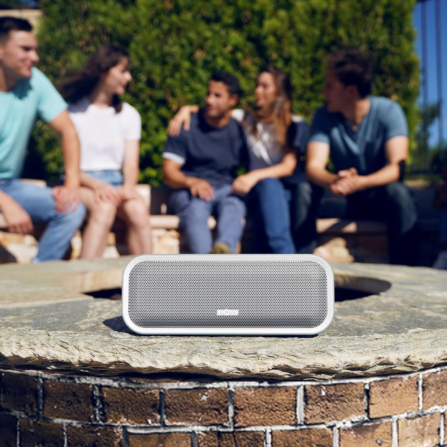 Soundbox Pro+ – Bluetooth Speaker with Booming Bass, Dancing Lights & 15-Hour Rhythm