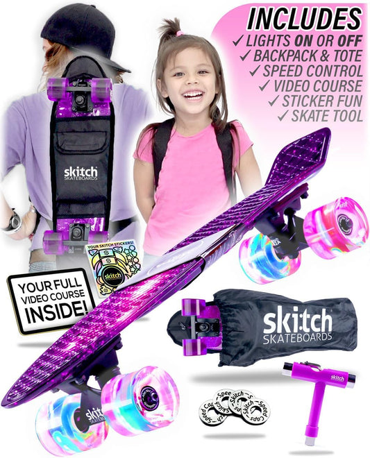 Complete Skateboard Starter Set for Every Age & Stage