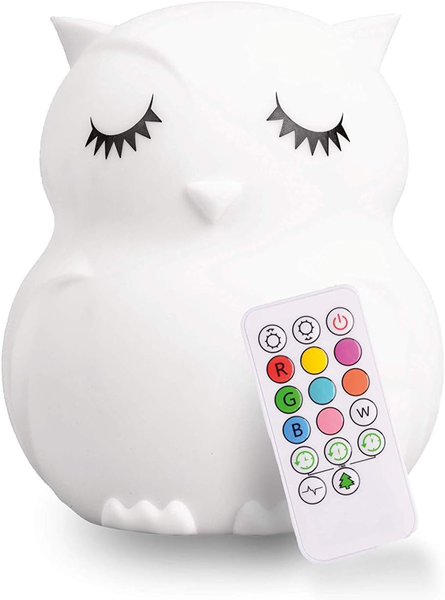 Lumi Pets: Soft Glow Companions – Rechargeable Night Lights in Whimsical Shapes with Remote & Color Options for Little Dreamers
