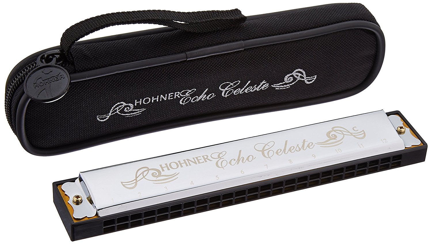 Echo Celeste 24 Temolo Harmonica, Key of C