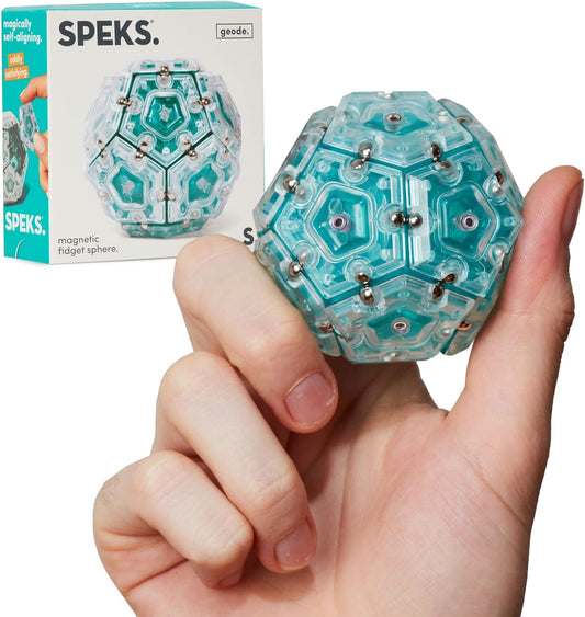 Geode Magnetic Fidget Toy | Sensory Desk Toy for Adults & Teens 14+ | Stress Relief Gift