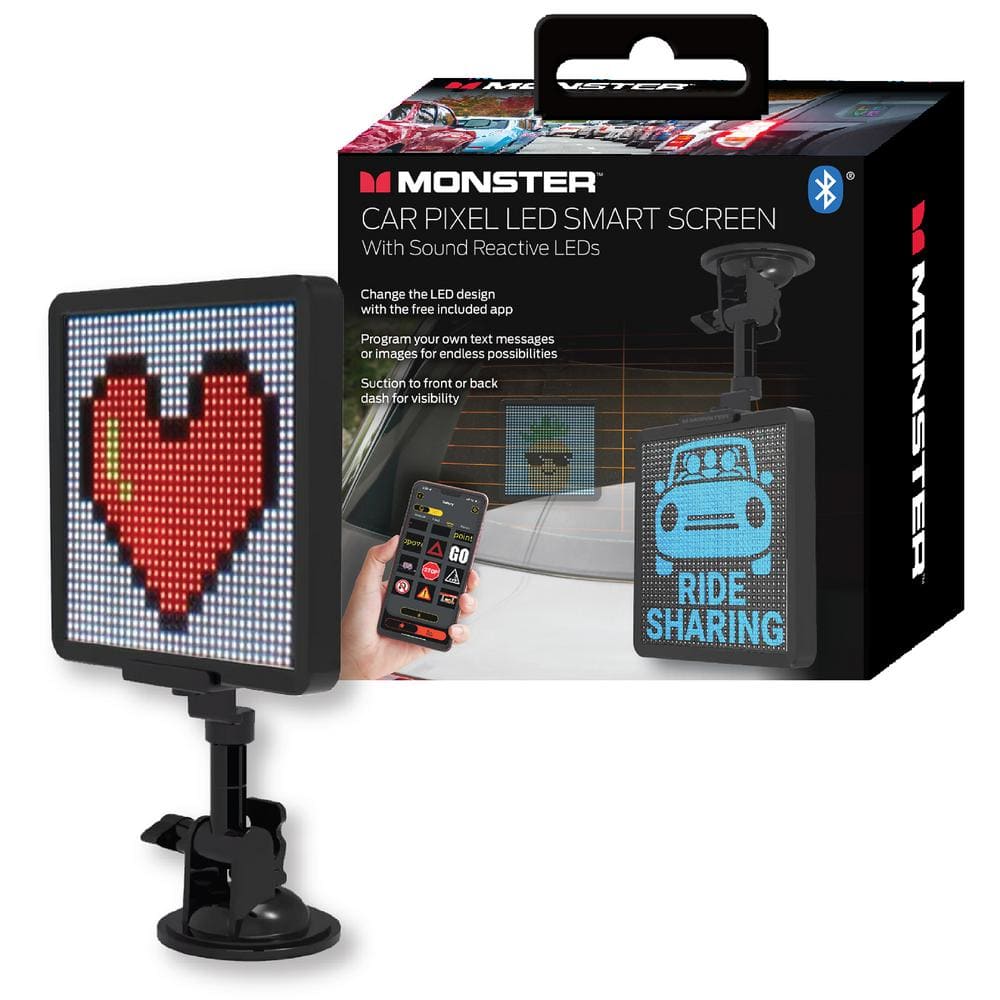LED Smart Car Pixel Smart Screen with Sound Reactive Mobile App
