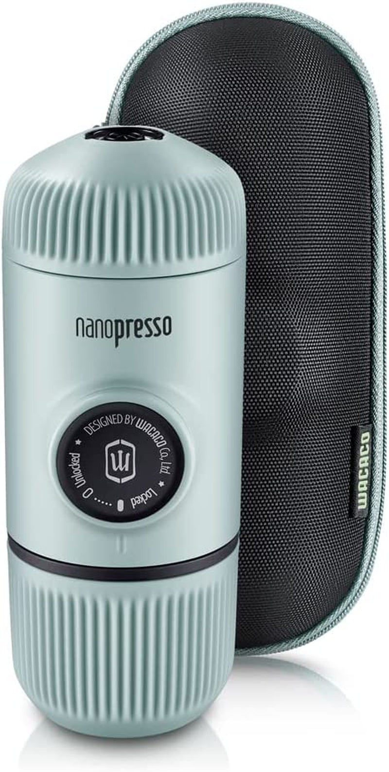 ☕ Nanopresso Portable Espresso Maker – Upgraded Travel Edition with Protective Case, Available in Multiple Colors (Elements Series)