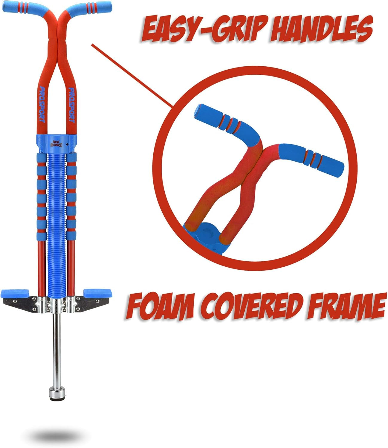 🦘 Pro Sport Pogo Stick for Kids Ages 9+ (80–160 lbs) – Durable, Easy-Grip Fun