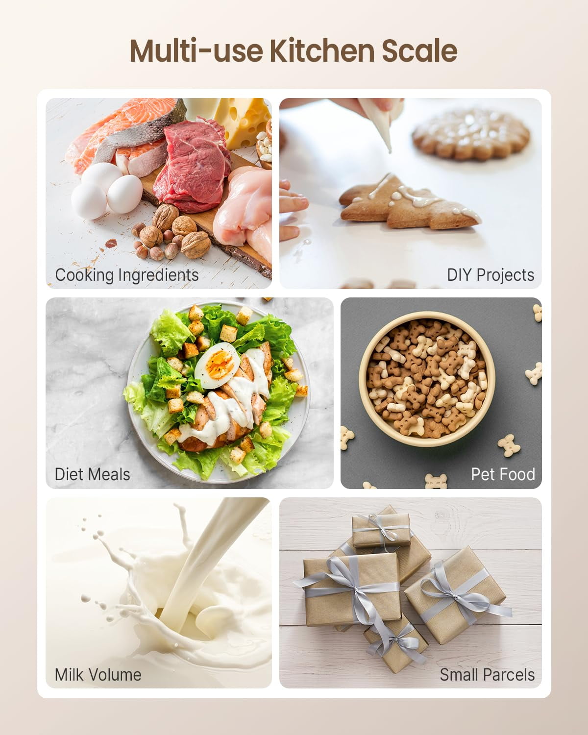 Featherlight Precision: Stainless Digital Scale with Tare & 7 Units