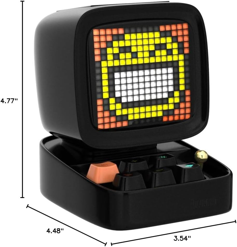 Ditoo Retro Pixel Speaker – LED Game Screen & Bluetooth Beats