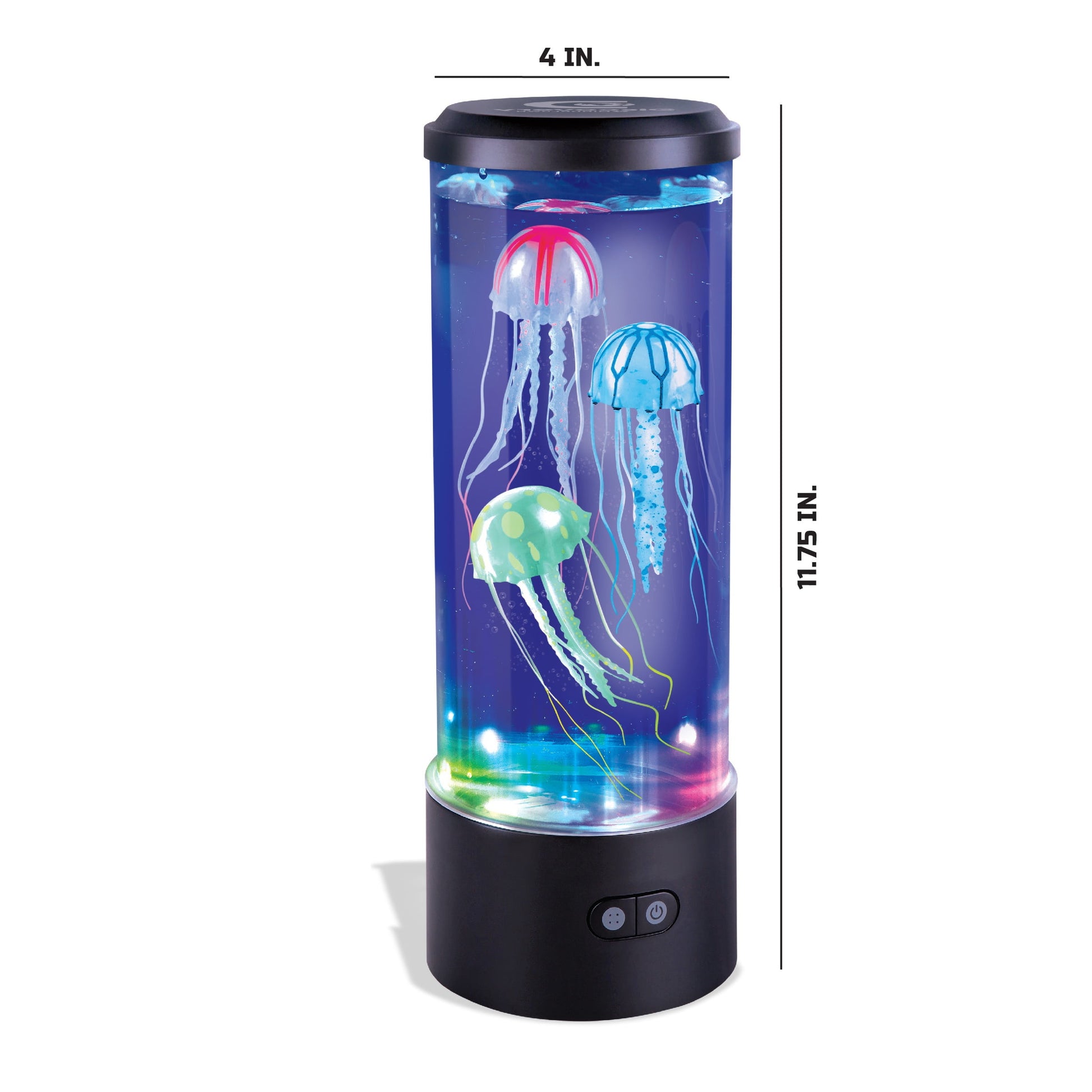 Glow & Flow: 12" Jellyfish Lamp with Color-Morphing Magic for Young Minds