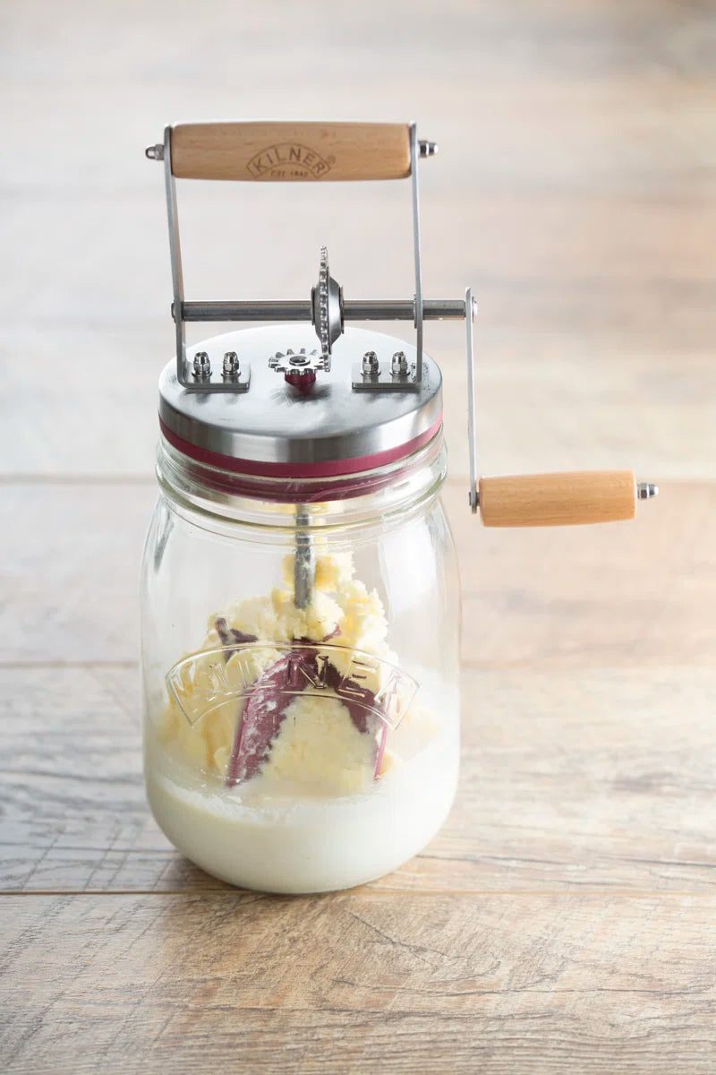 Create & Make Glass Butter Churn
