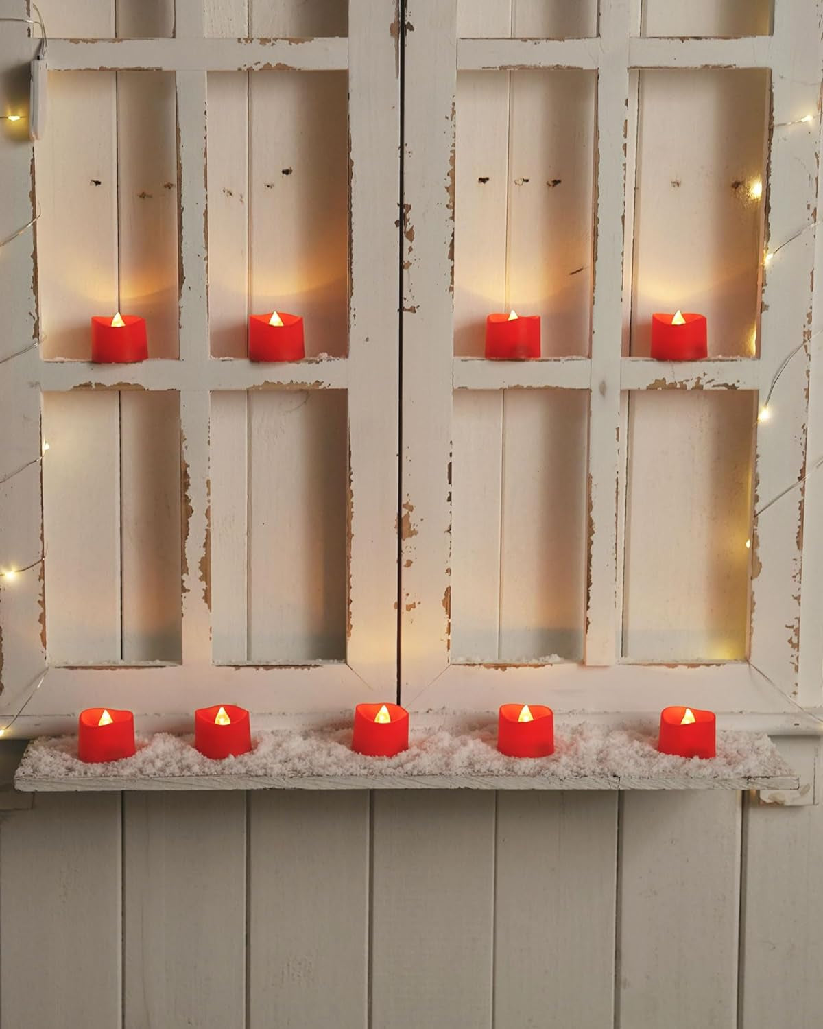 LED Tea Lights – Long-Lasting Battery Operated Flameless Candles for Events & Home (24-Pack)