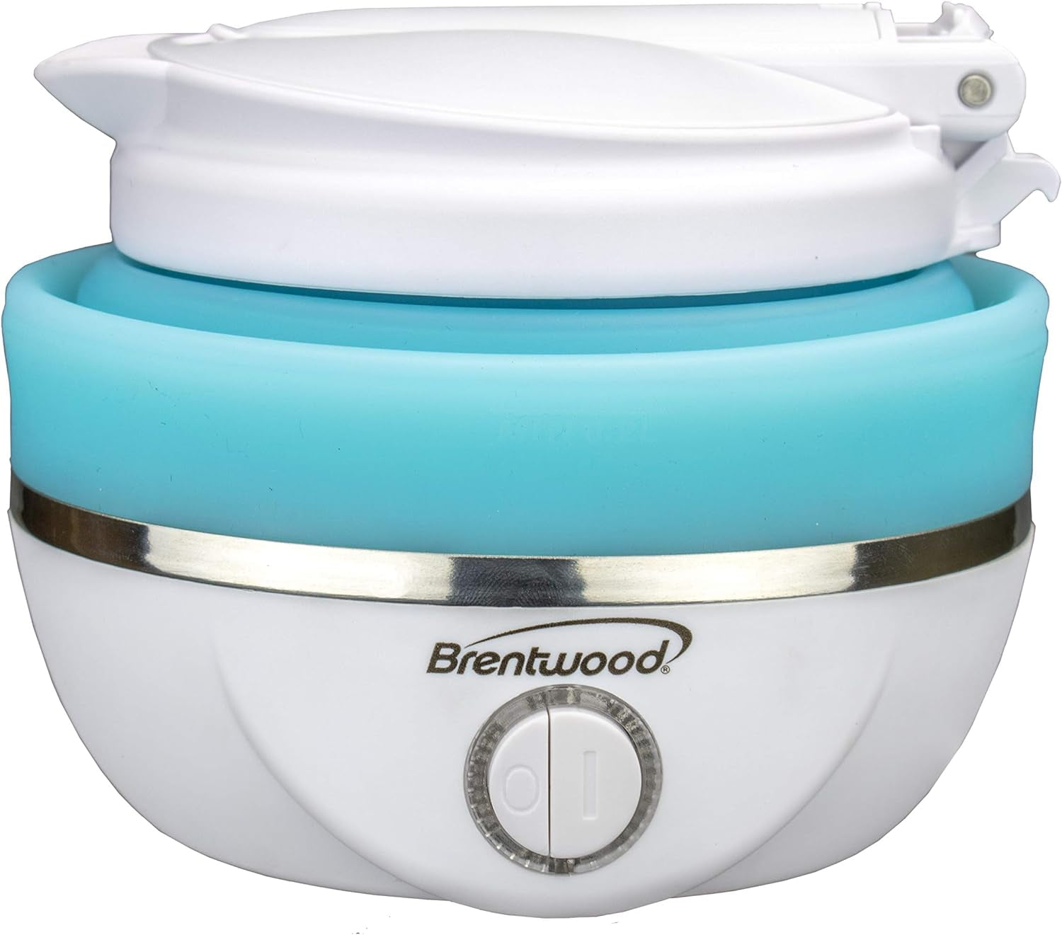 KT-1508BL Dual Voltage 120/220 Volt Collapsible-Travel Kettle, 0.8 Liter