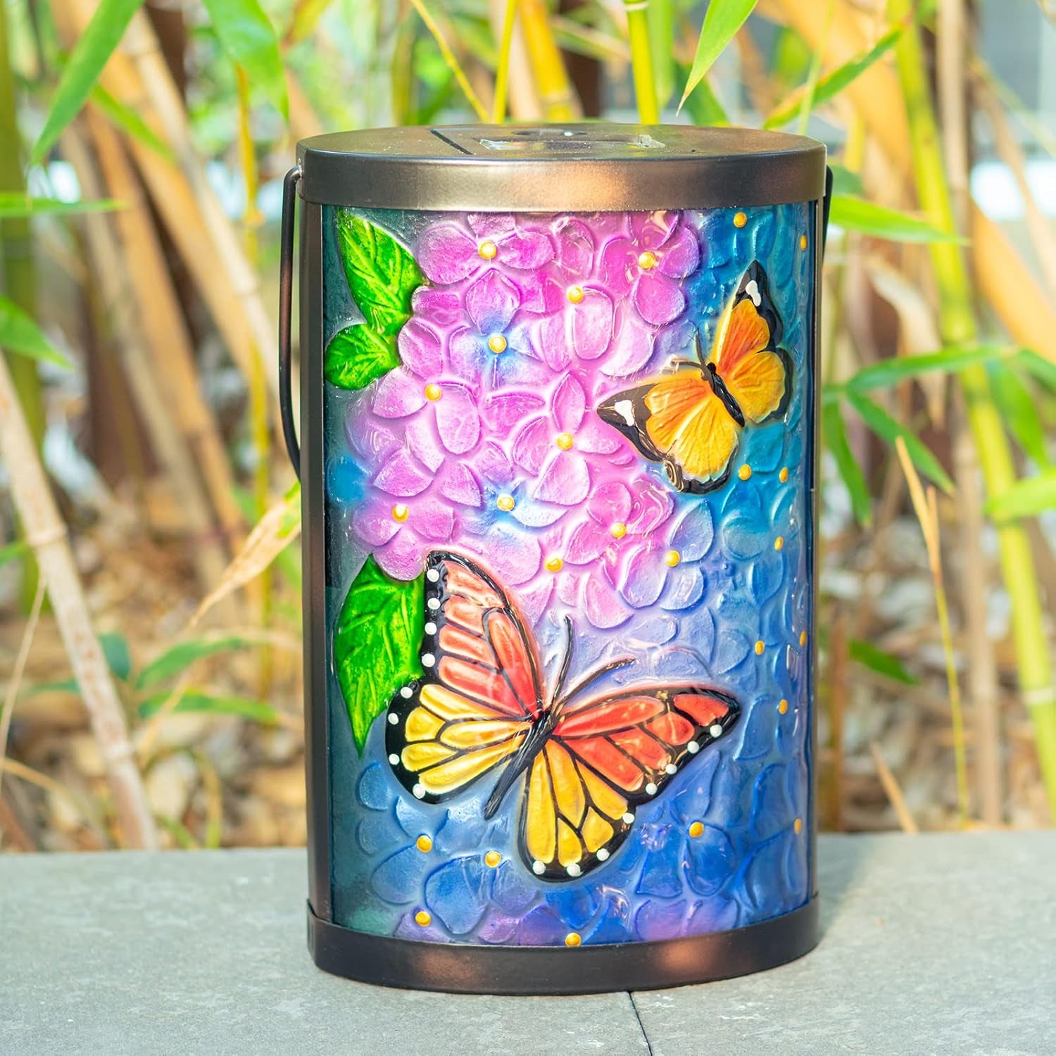 Nature’s Glow Lantern Collection – Waterproof Solar LED Lights with Multiple Designs for Outdoor Charm & Peaceful Spaces
