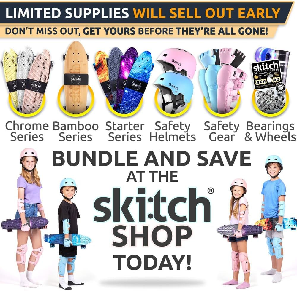 Complete Skateboard Starter Set for Every Age & Stage