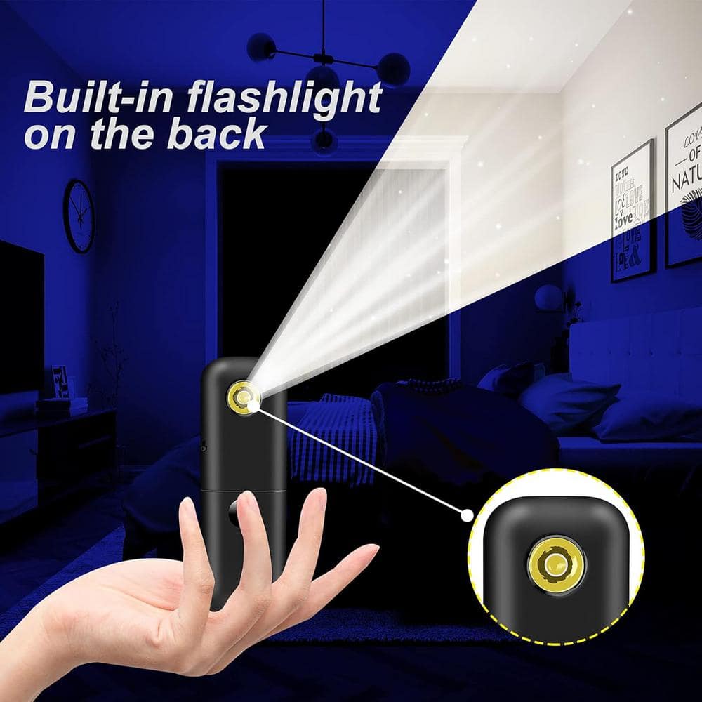 Key Finder with 6 Slim Receivers & Loud Remote – 80dB RF Locator with 1 Transmitter